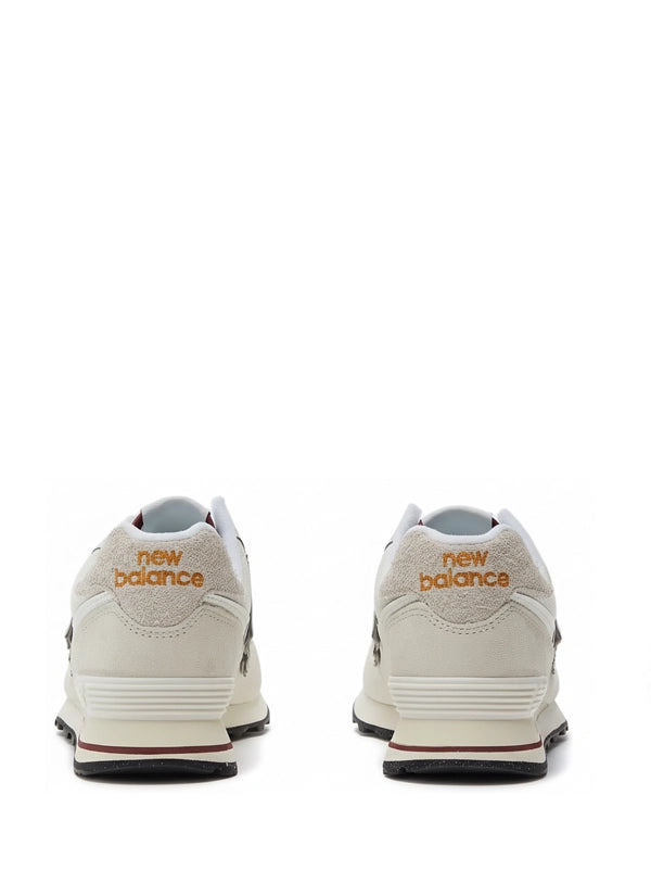 New Balance 574 – Sea Salt with Burgundy