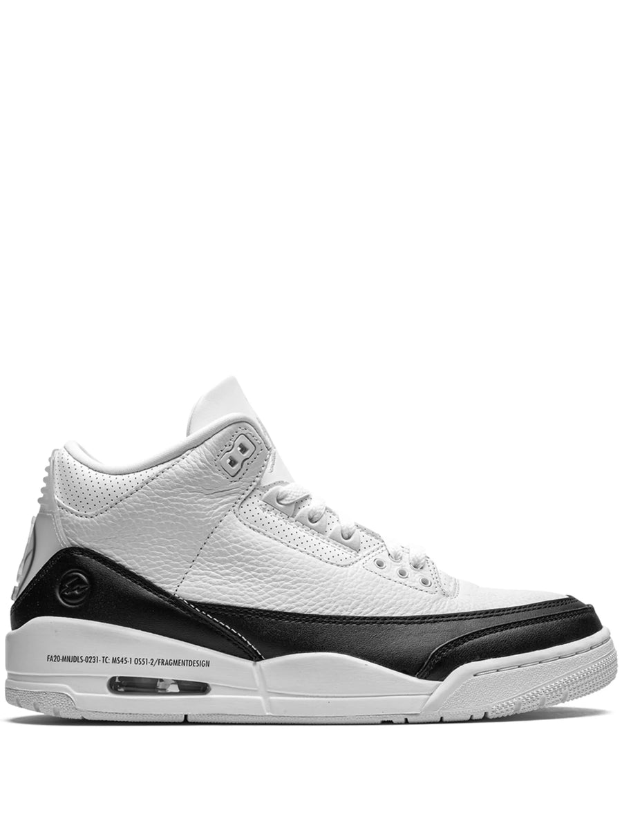 Jordan 3 Retro x Fragment Design "White/Black"