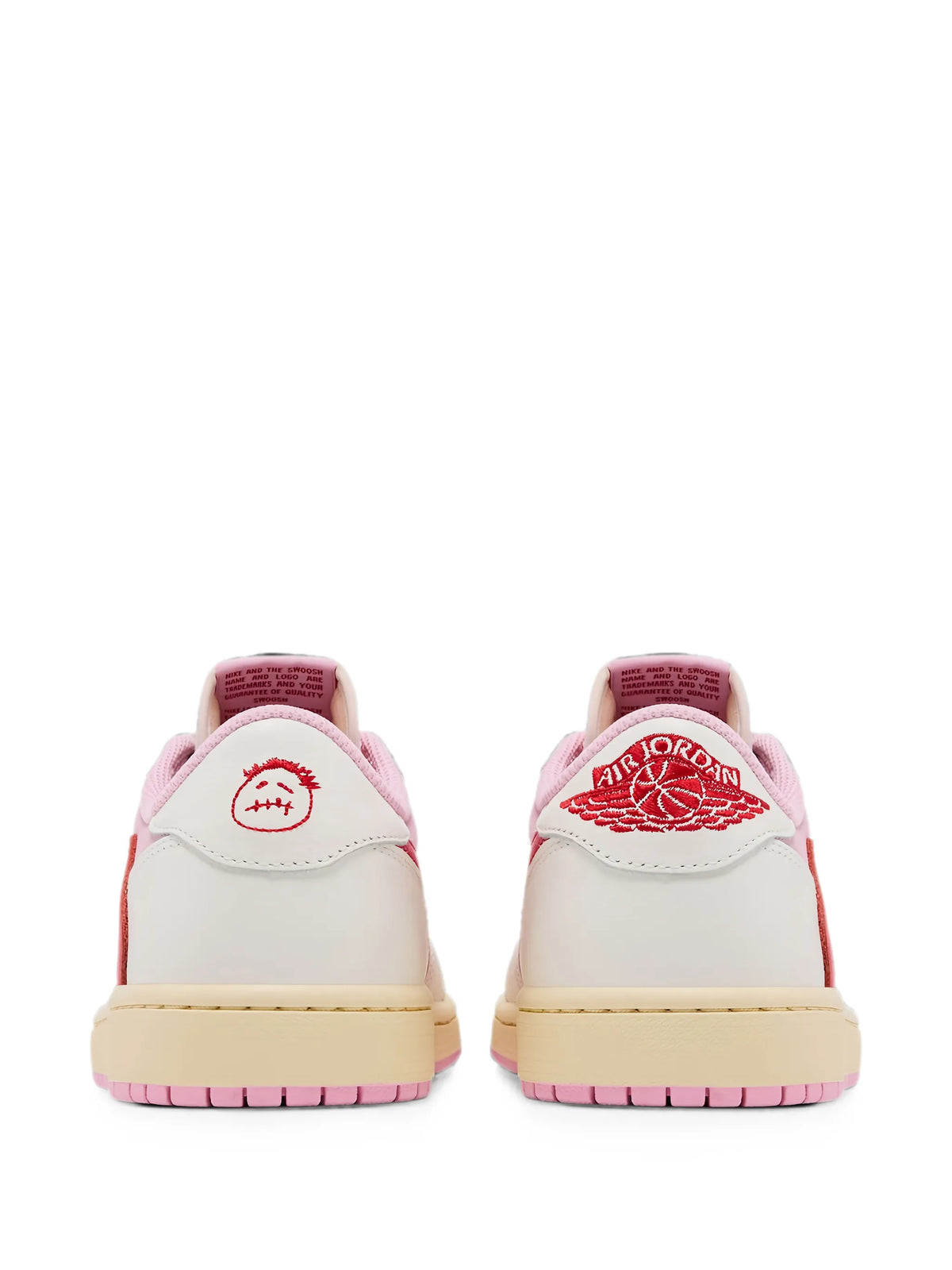 Air Jordan 1 Low x Travis Scott "Shy Pink / Crimson"