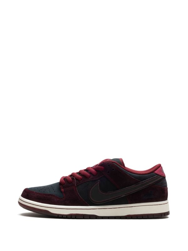 Nike x Riot Skateshop SB Dunk Low "Mahogany/Dark Beetroot/Team