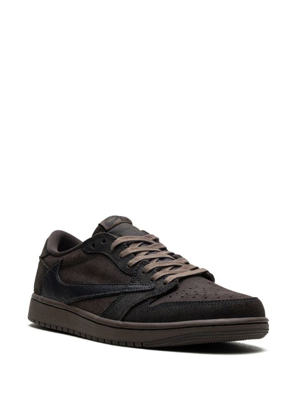 Jordan x Travis Scott Air Jordan 1 Low OG "Velvet Brown/Dark Mocha" sneakers