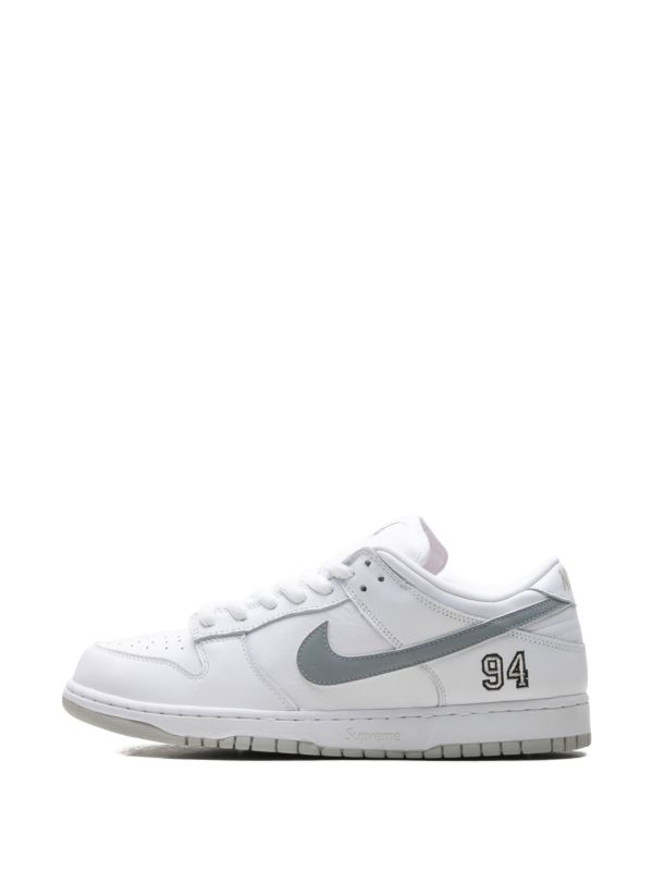 Nike SB Dunk Low "Supreme - White" sneakers